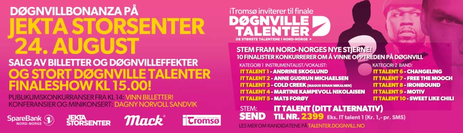 Døgnvill talenter ad
