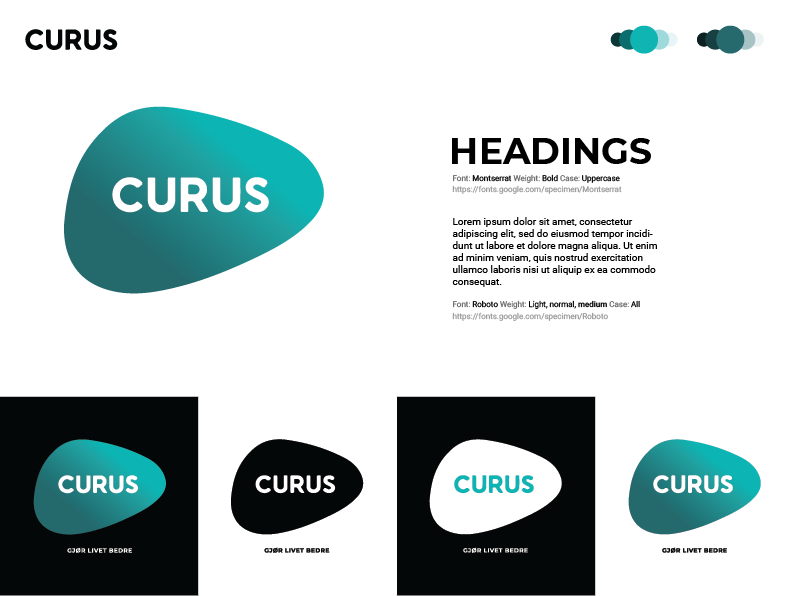 Curus logo mashup